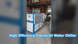 Efficient Air Cooled Industrial Water Chiller Solution