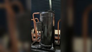 Precision air conditioner piping connection 